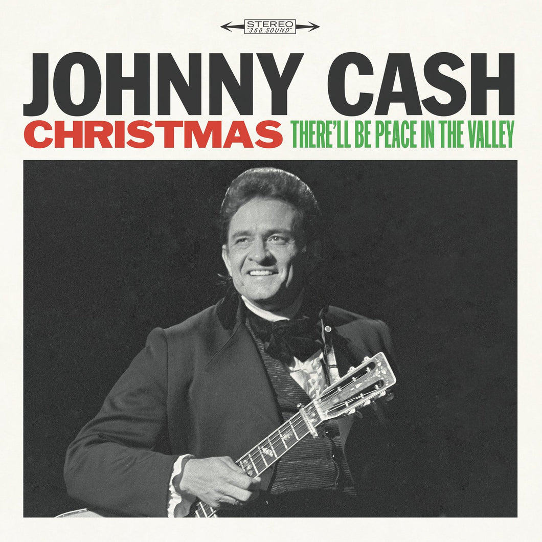 JOHNNY CASH - CHRISTMAS: THERE'LL BE PEACE IN THE VALLEY (LP)