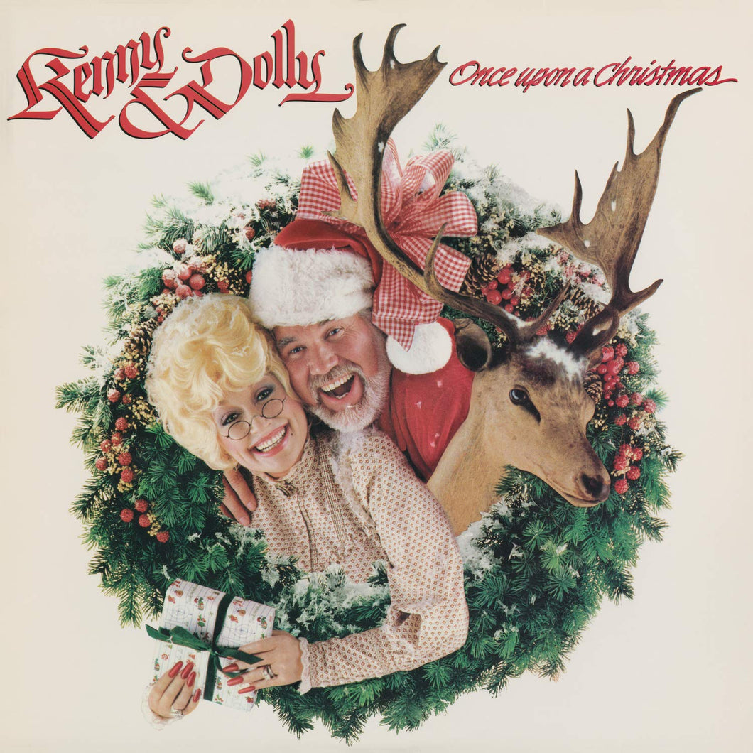 KENNY ROGERS and DOLLY PARTON - ONCE UPON A CHRISTMAS (LP)