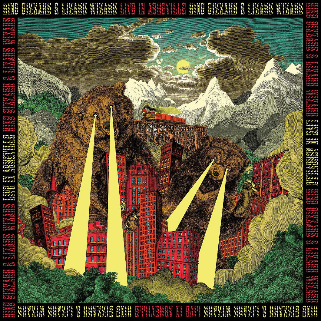 KING GIZZARD & THE LIZARD WIZARD - LIVE IN ASHEVILLE 2019 (3xLP BOX SET)