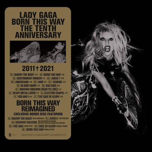 LADY GAGA - BORN THIS WAY (10th ANNIVERSARY 3xLP)