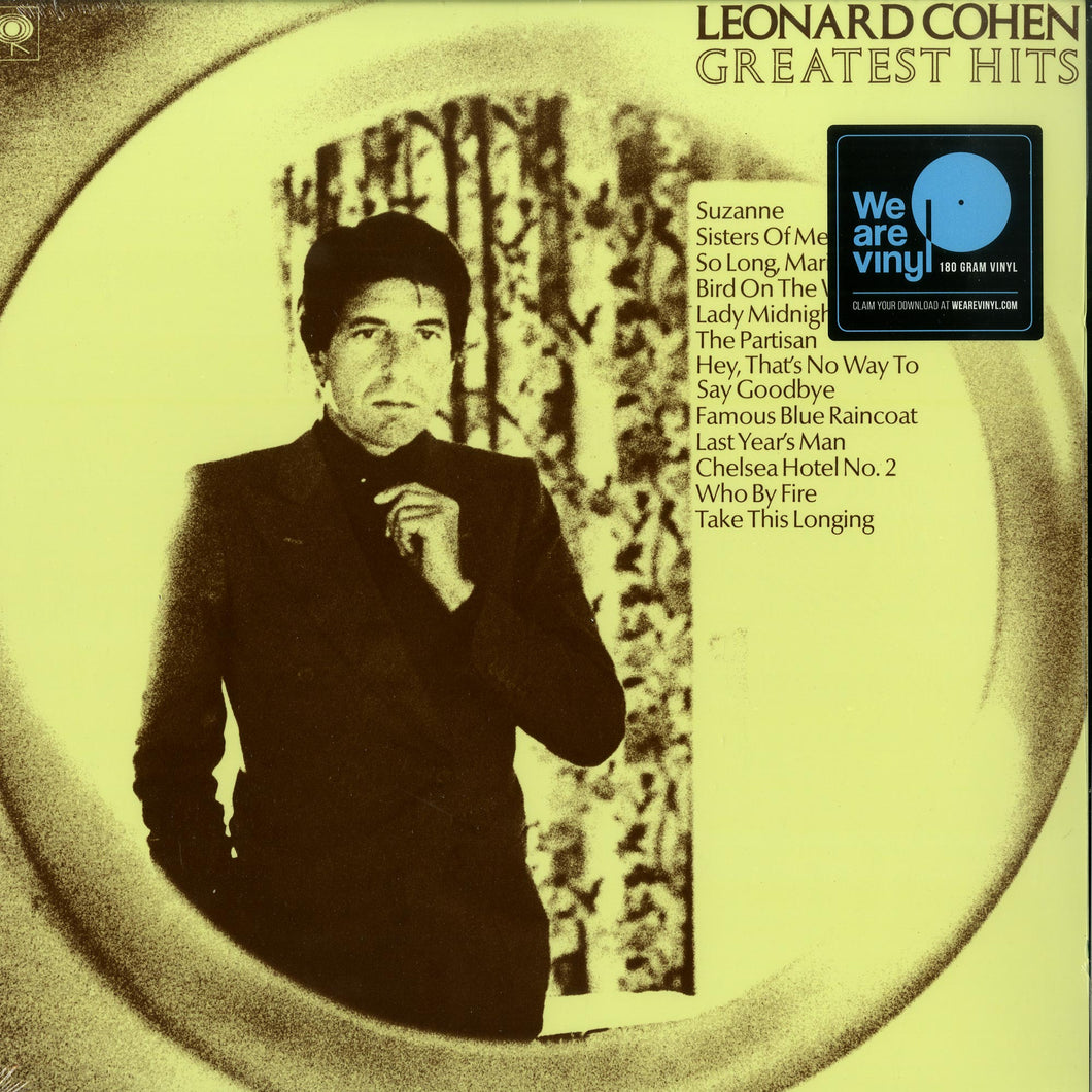 LEONARD COHEN - GREATEST HITS (LP)