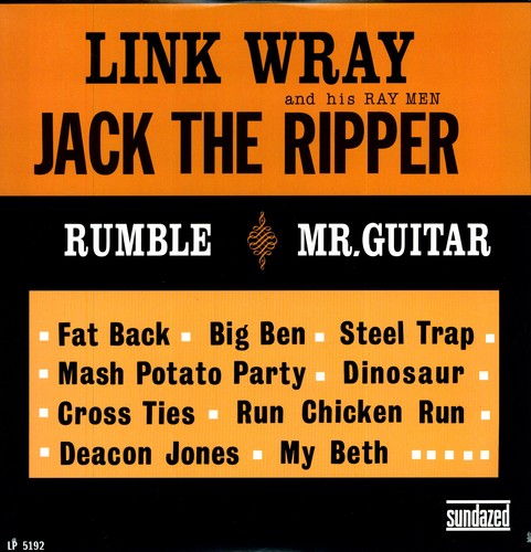 LINK WRAY AND HIS WRAY MEN - JACK THE RIPPER (LP)
