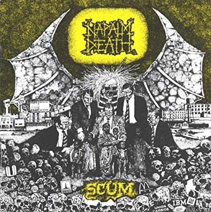 NAPALM DEATH - SCUM (BLACK LP/CLEAR LP)