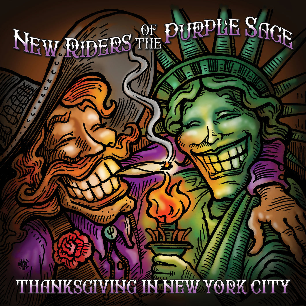 NEW RIDERS OF THE PURPLE SAGE - THANKSGIVING IN NEW YORK CITY (3xLP)