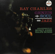 Load image into Gallery viewer, RAY CHARLES - GENIUS + SOUL = JAZZ (VERVE ACOUSTIC SOUNDS SERIES LP)
