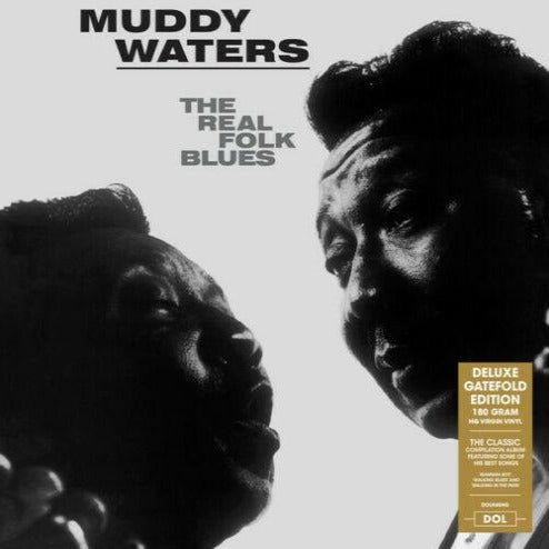 MUDDY WATERS - THE REAL FOLK BLUES (LP)