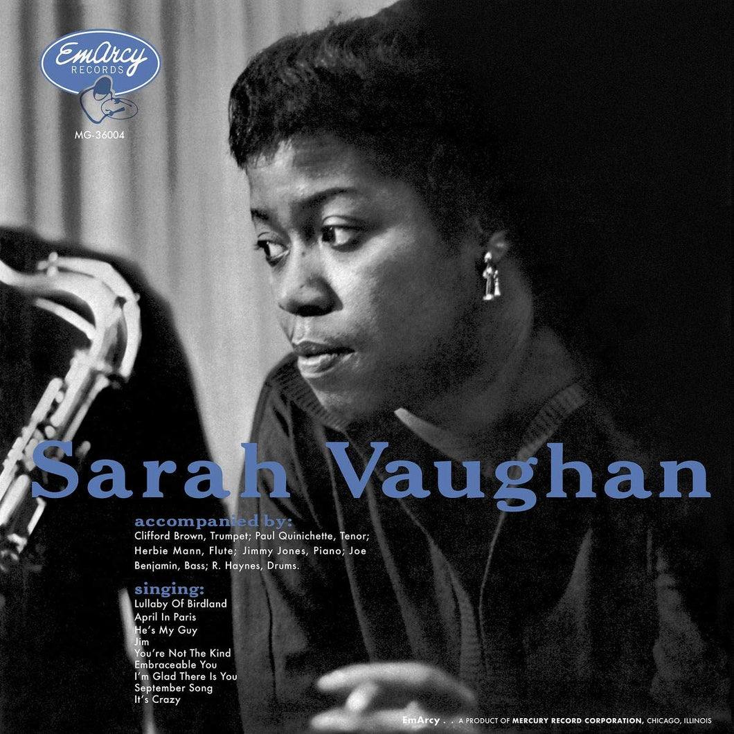 SARAH VAUGHAN - SARAH VAUGHAN (VERVE ACOUSTIC SOUNDS SERIES LP)