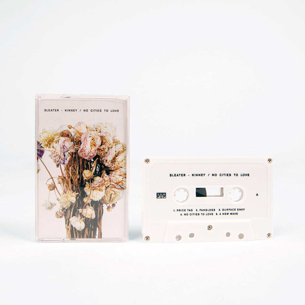 SLEATER-KINNEY - NO CITIES TO LOVE (CASSETTE)