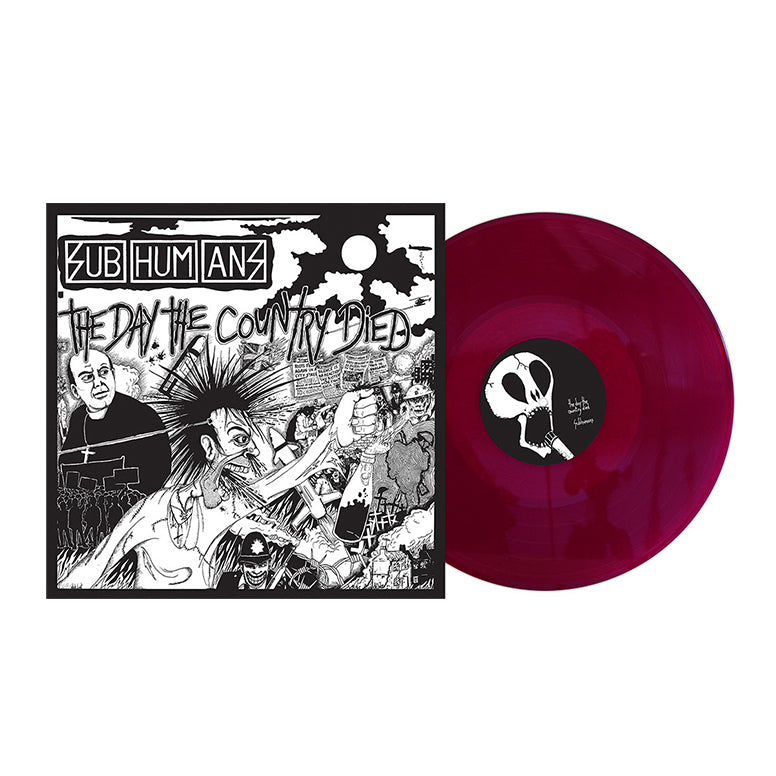 SUBHUMANS - THE DAY THE COUNTRY DIED (LP)