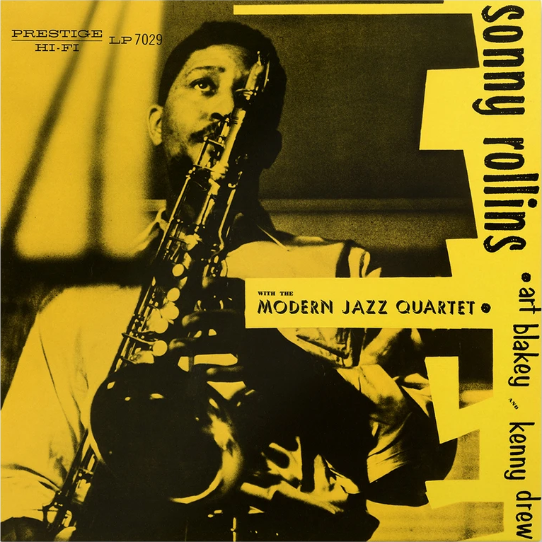 SONNY ROLLINS - WITH THE MODERN JAZZ QUARTET (LP)
