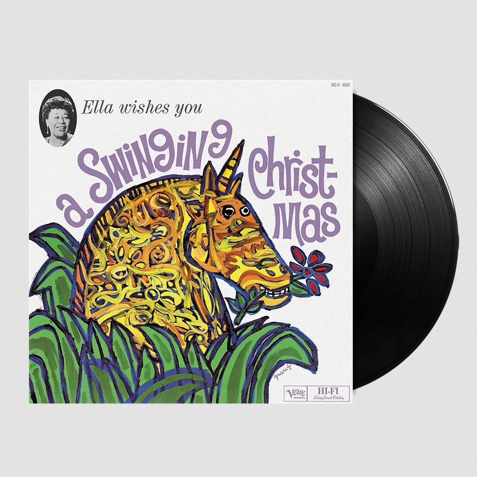 ELLA FITZGERALD - WISHES YOU A SWINGING CHRISTMAS (LP)