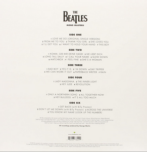 BEATLES - MONO MASTERS (3xLP)