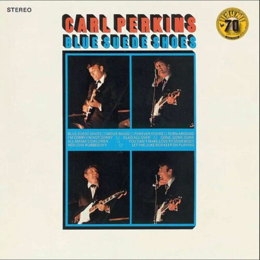 CARL PERKINS - BLUE SUEDE SHOES (LP)