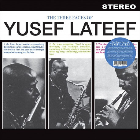 YUSEF LATEEF - THE THREE FACES OF YUSEF LATEEF (LP)
