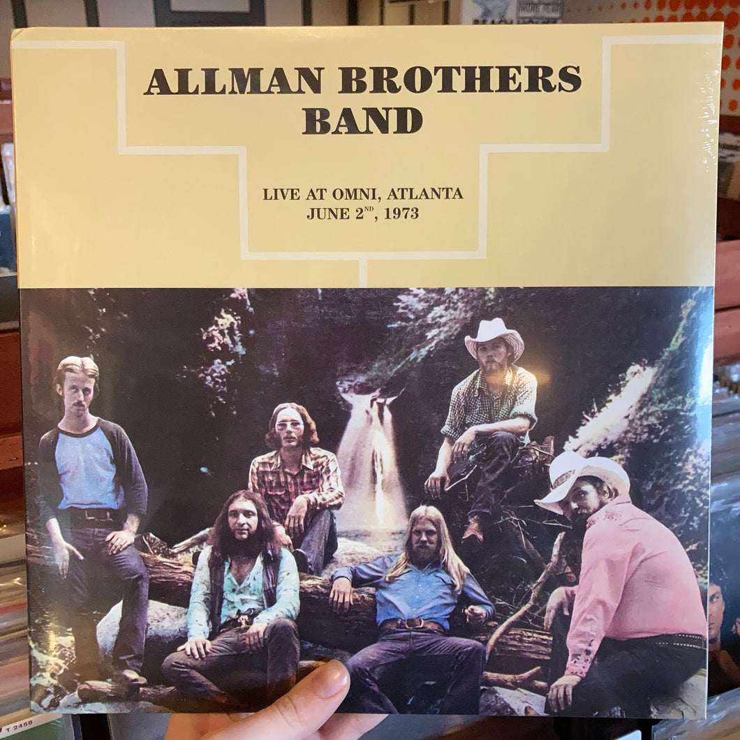 ALLMAN BROTHERS BAND - LIVE AT OMNI, ATLANTA. JUNE 2ND, 1973 (LP)