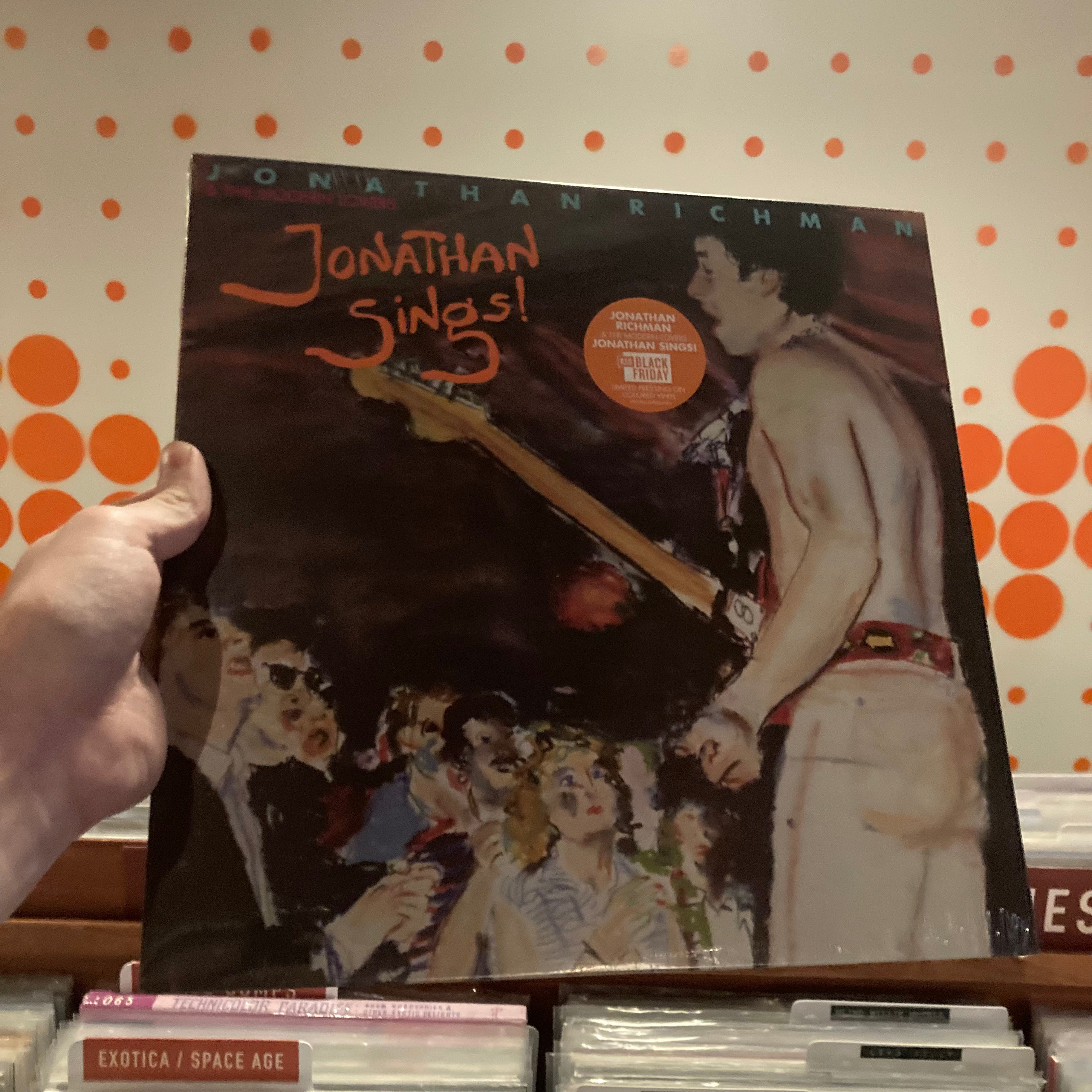 Jonathan Richman & The Modern Lovers - Jonathan Sings!, Peach Swirl Coloured Vinyl LP Jonathan Richman & The Modern Lovers - Jonathan Sings!, Peach Swirl Coloured Vinyl LP