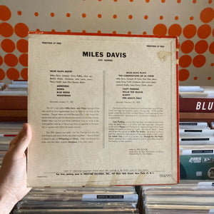 [USED] MILES DAVIS - MILES DAVIS AND HORNS (LP)