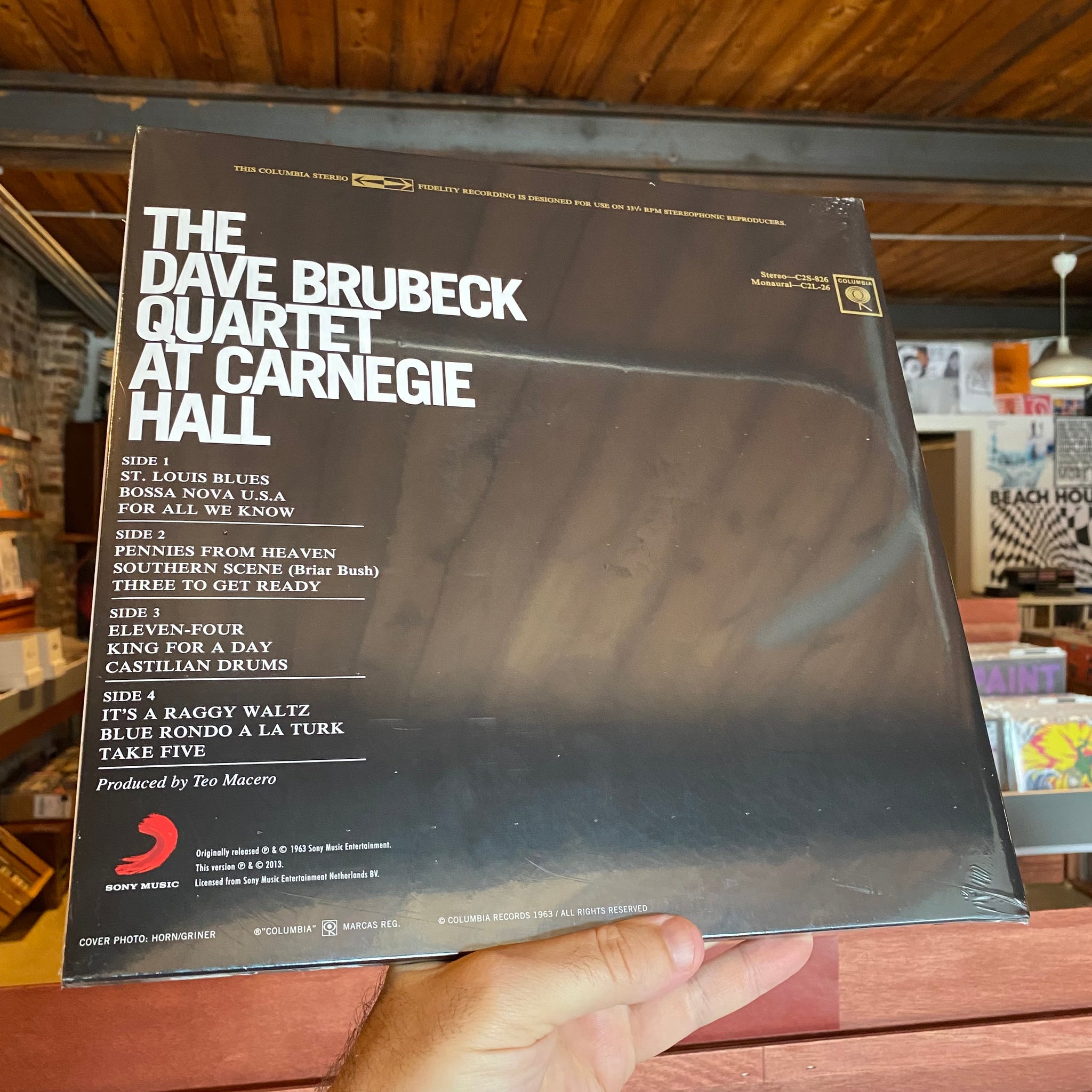 The Dave Brubeck Quartet / At Carnegie Hall 2LP Columbia-