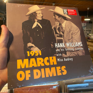 HANK WILLIAMS - MARCH OF DIMES (10")