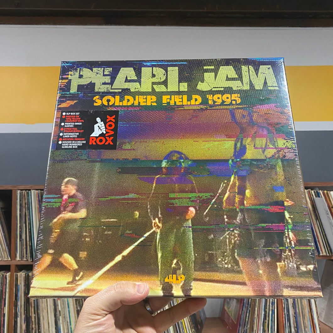 PEARL JAM - SOLDIER FIELD 1995 (4xLP BOX SET)