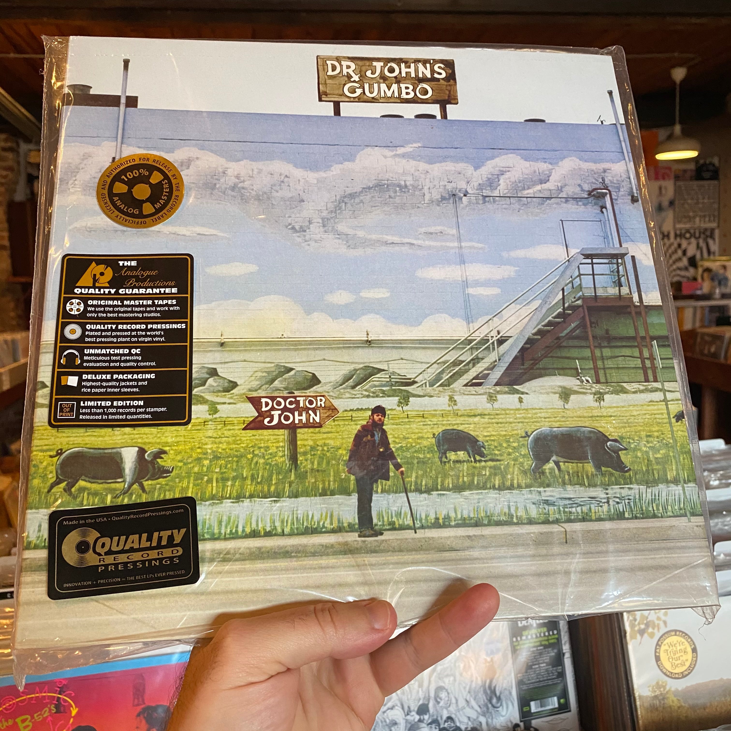 DR. JOHN - DR. JOHN'S GUMBO (ANALOGUE PRODUCTIONS LP) – 10,000 Hz