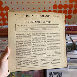 [USED] JOHN COLTRANE - JOHN COLTRANE WITH THE RED GARLAND TRIO (LP)