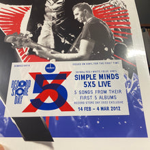 Load image into Gallery viewer, SIMPLE MINDS - 5 x 5 LIVE (3xLP)
