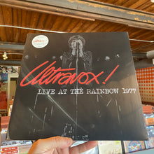 Load image into Gallery viewer, ULTRAVOX! - LIVE AT THE RAINBOW 1977 [45TH ANNIVERSARY] (LP)
