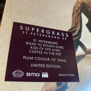 SUPERGRASS - ST. PETERSBURG EP (10" VINYL)