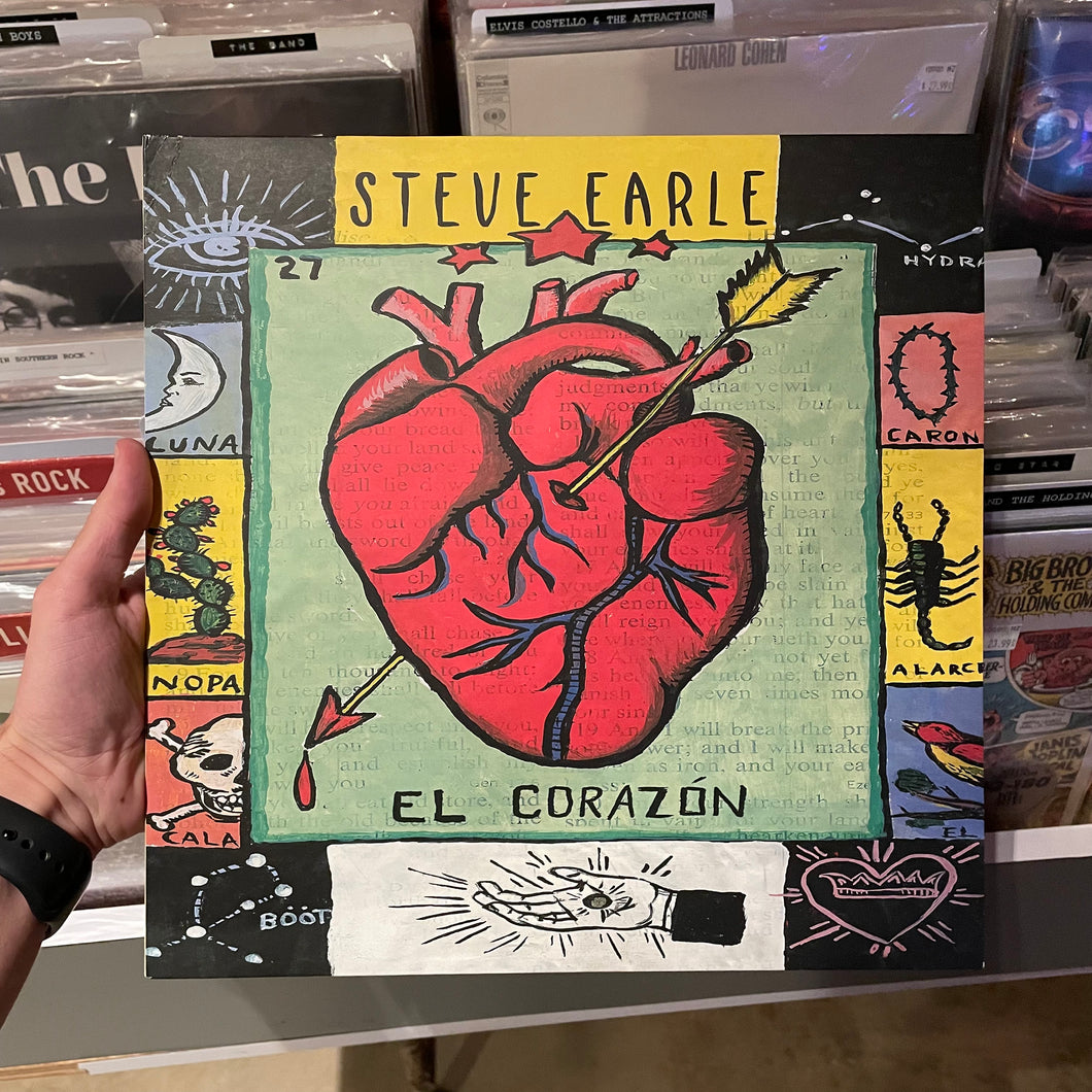 [USED] STEVE EARLE - EL CORAZÓN (LP)