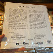 Load image into Gallery viewer, ELLA FITZGERALD and LOUIS ARMSTRONG - ELLA and LOUIS (ANALOGUE PRODUCTIONS 2xLP)
