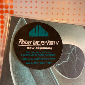 [USED] OST: HARRY MANFREDINI - FRIDAY THE 13TH PART V: A NEW BEGINNING (2xLP)