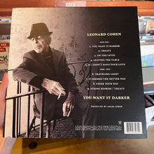 Load image into Gallery viewer, [USED] LEONARD COHEN - YOU WANT IT DARKER (LP)
