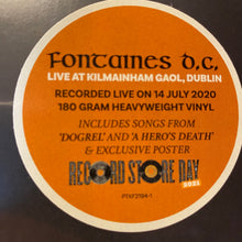 Load image into Gallery viewer, FONTAINES D.C. - LIVE AT KILMAIMHAM GAOL (LP)

