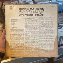 Load image into Gallery viewer, [USED] RONNIE MATHEWS - DOIN&#39; THE THANG! (LP)
