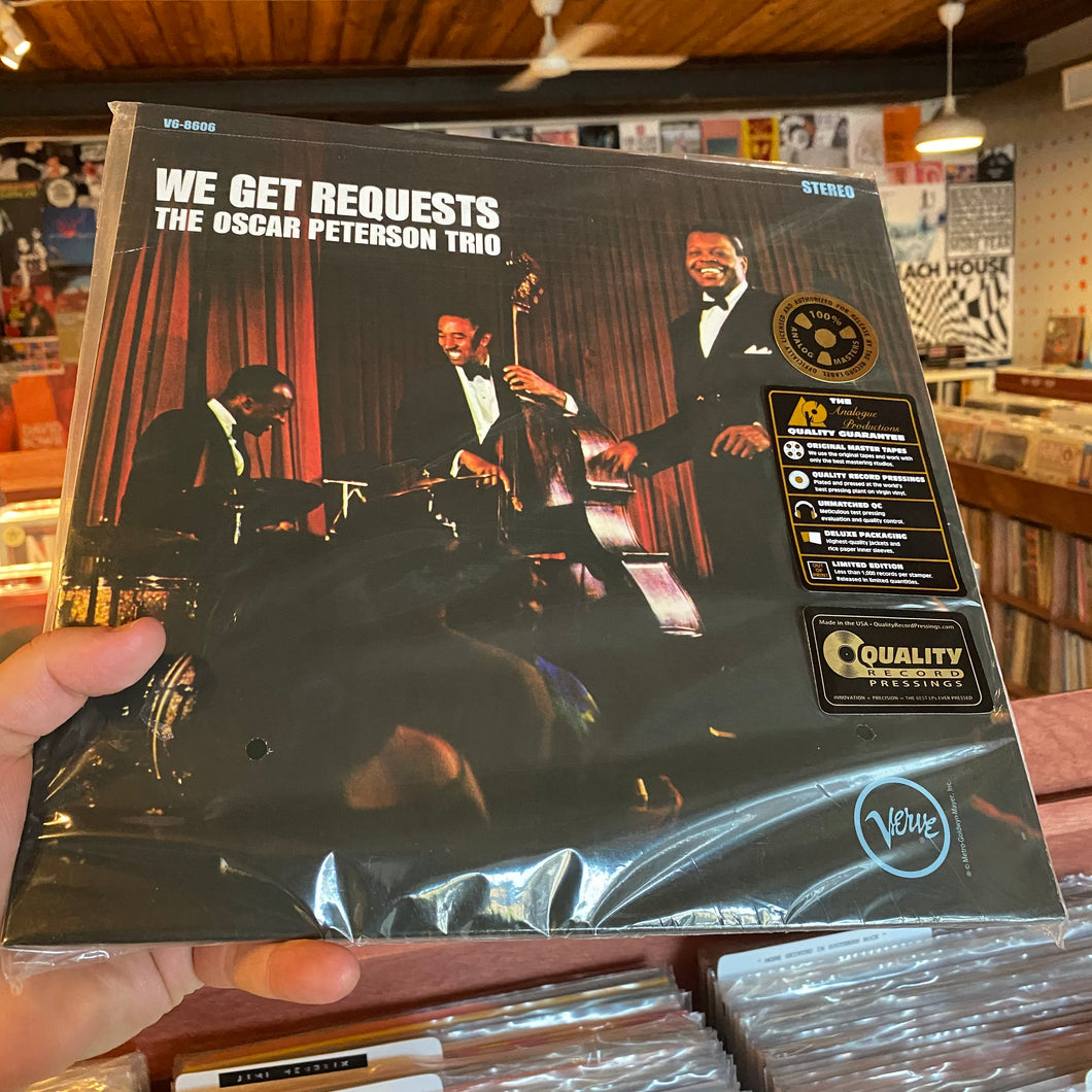 OSCAR PETERSON TRIO - WE GET REQUESTS (ANALOGUE PRODUCTIONS 2xLP)