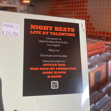 Load image into Gallery viewer, NIGHT BEATS - LIVE AT VALENTINE (LP)
