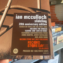 Load image into Gallery viewer, IAN MCCULLOCH - SLIDELING (20TH ANNIVERSARY EDITION) (LP)
