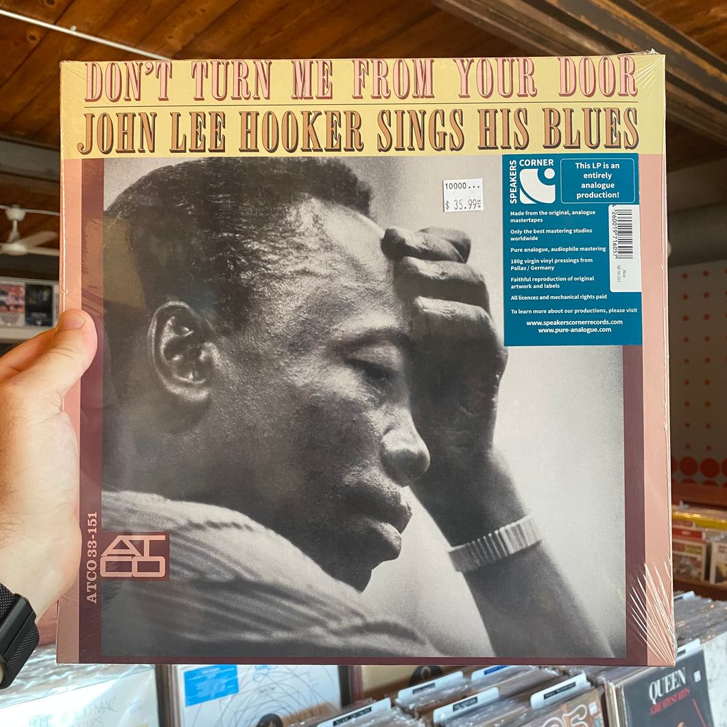 JOHN LEE HOOKER - DON'T TURN ME FROM YOUR DOOR (SPEAKERS CORNER LP)