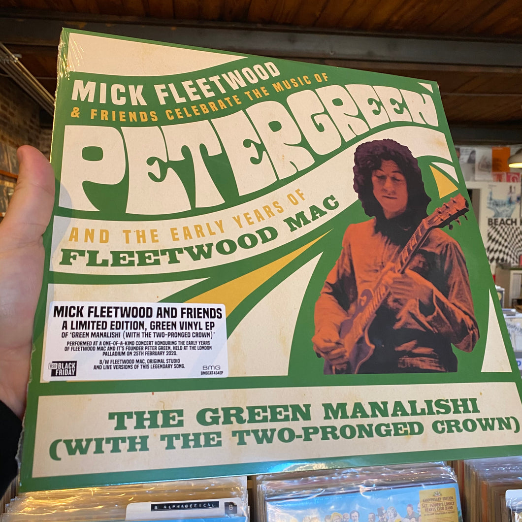MICK FLEETWOOD AND FRIENDS / FLEETWOOD MAC - GREEN MANALISH [WITH THE TWO-PRONGED CROWN] (12