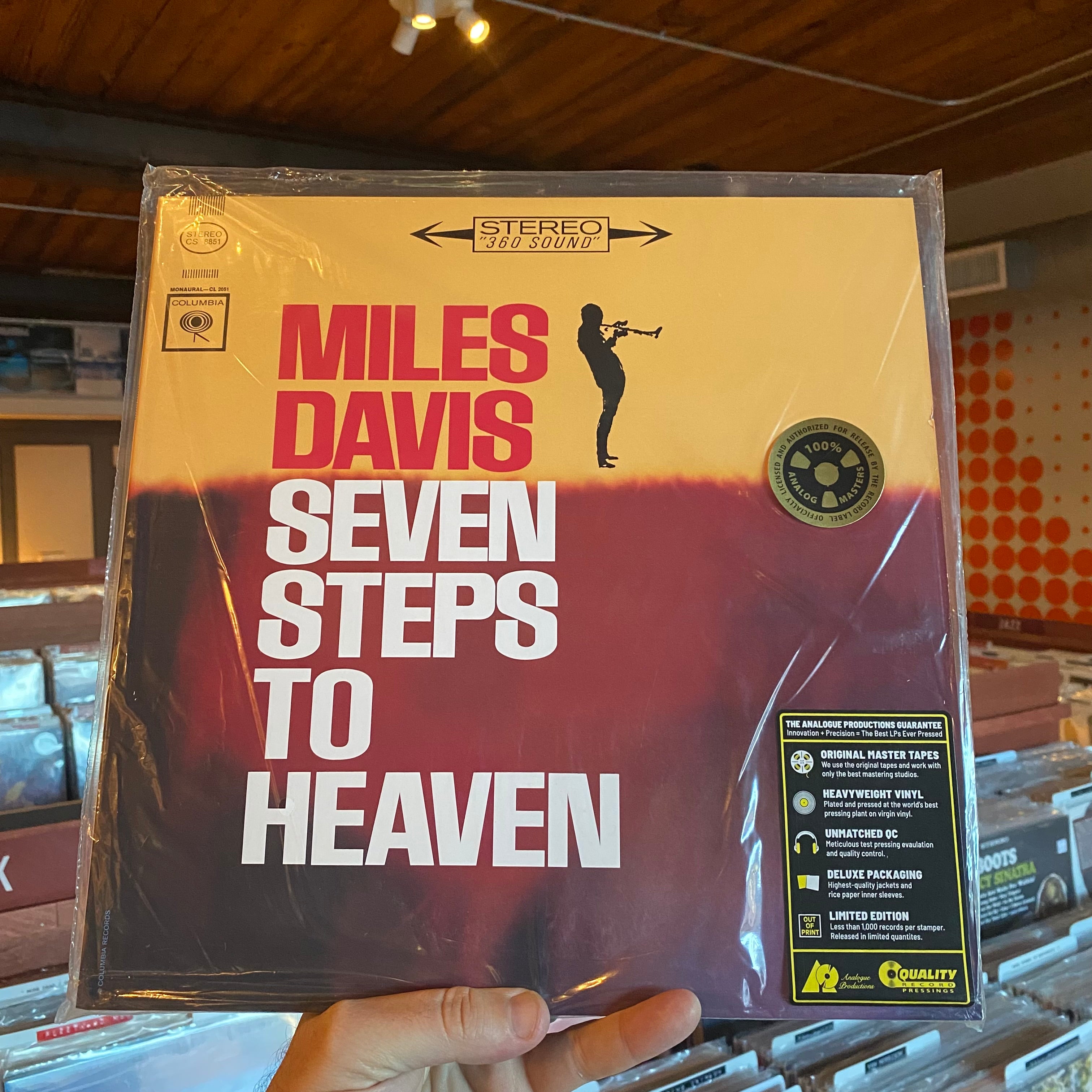 MILES DAVIS - SEVEN STEPS TO HEAVEN (ANALOGUE PRODUCTIONS 2xLP