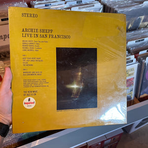 [USED] ARCHIE SHEPP - LIVE IN SAN FRANSICO (LP)